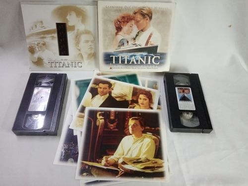 Vhs Titanic  Edición Limitada  2 Vhs Y 8 Fotografías 