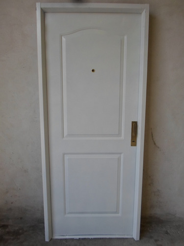 Imagen 2 de 5 de Puerta Doble Chapa Inyectada 2 Tableros 80x200 Envío