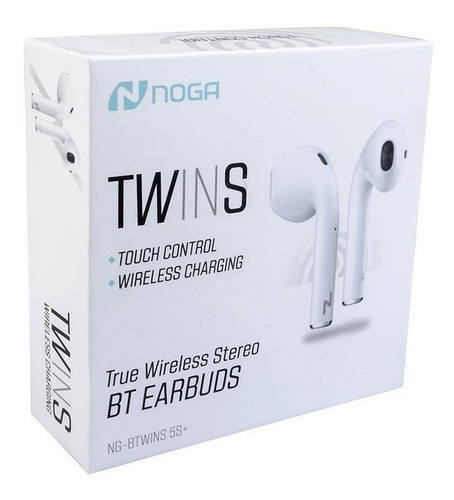 Auriculares Bluetooth Earbuds Noga Twins 5+ Touch Control