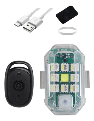 Luz Estroboscópica Para Coche, Luz Intermitente Usb 1 Luz