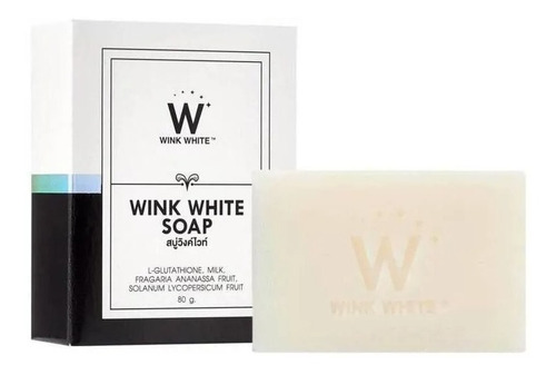 Gluta Pure Soap Wink White Jabón Blanqueador De Piel