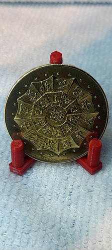 Moneda Conmemorativa Año Del Buey Shangai China (Usado)