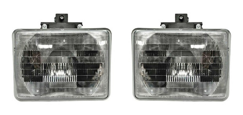 Par Faros Ford Aerostar 1992-1993-1994-1995 C/ajustes Tyc