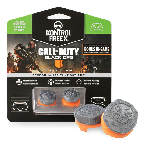 KontrolFreek Grav Slam Xbox One/Xbox Series X Thumbsticks Gris/Naranja