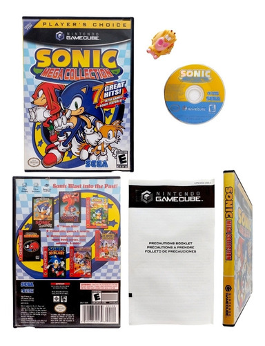 Sonic Mega Collection Nintendo Game Cube  (Reacondicionado)