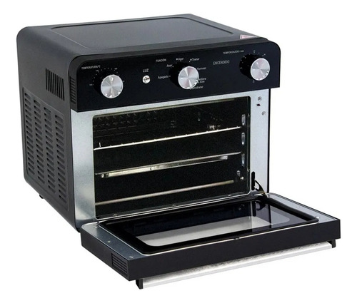 Horno Con Freidora De Aire Disa Home De 23 L Color Negro
