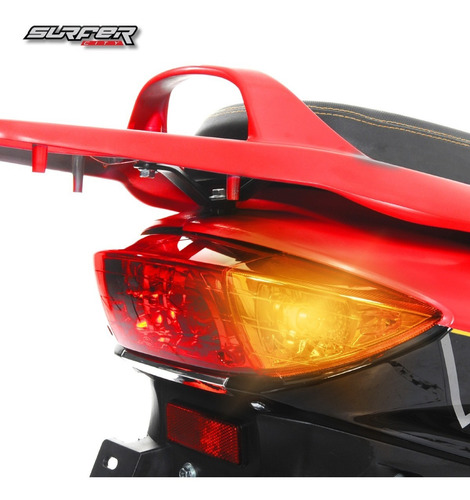 Imagen 3 de 6 de Motocicleta Carabela Surfer City Rojo Mate 125 Contado