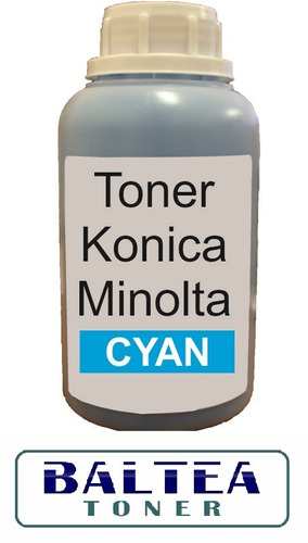 Refil De Toner Konica Minolta Bizhub C252 Cyan 260g