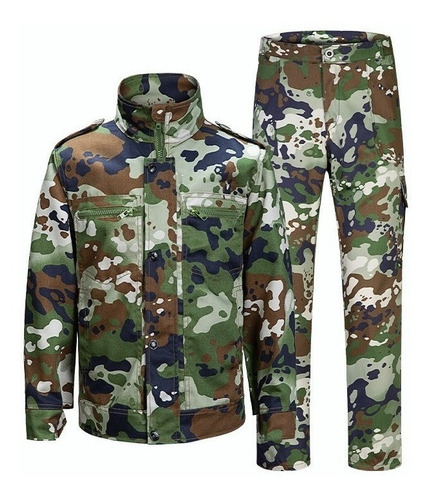 1 Conjunto De Traje De Caza Camuflaje Uniforme Militar