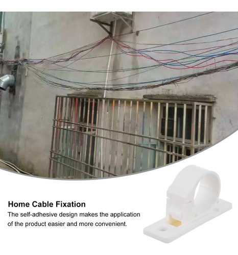 Abrazaderas De Cable Autoadhesivas Para Gestión De Cables De