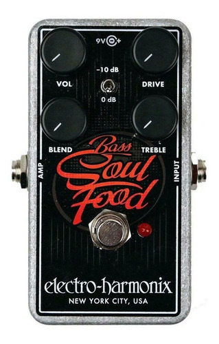 Pedal Bass Soul Food  Electro Harmonix C/ Nf-e & Garantia 