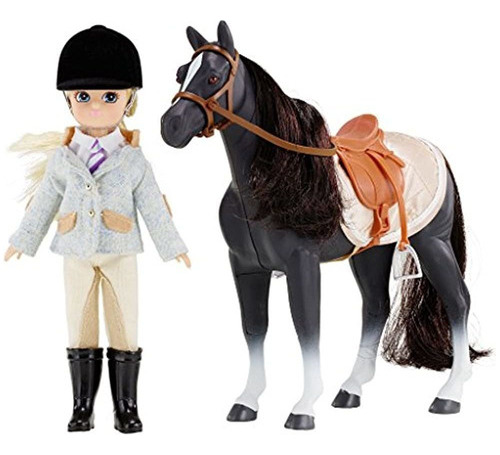 Lottie Pony Club Doll Pelo Rubio Y Ojos Azules