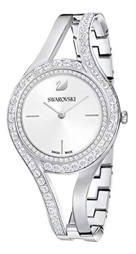 Swarovski Eternal Watch, Brazalete De Metal, Blanco, Acero I