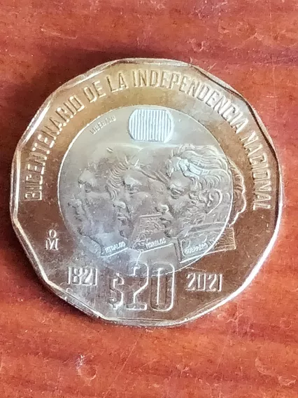 Moneda $20.00 Pesos 2021