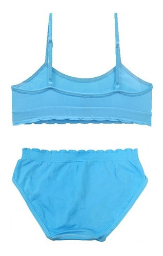 Conjunto Top Y Calzón Bikini Niñas Cn4080-11080