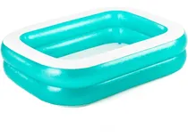Comprar Alberca Inflable Rectangular 200cm Infantil Niños Bestway Color Azul