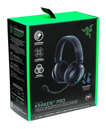 Audifono C/microf Razer Kraken V3 Pro Wireless BLG