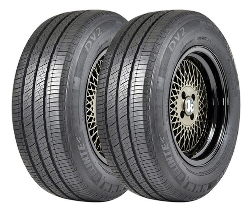 Kit 2 Pneus Delinte Aro 15c 225/70 R15c Dv2 8 Lonas 107/103q