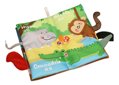 Libro De Educación Temprana Para Bebés, Libro De Cola 3d