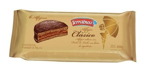 Alfajor Terrabusi Simple X6 Uni  - Oferta En Sweet Market