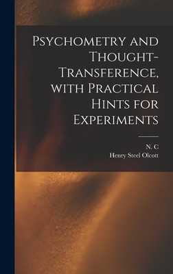 Libro Psychometry And Thought-transference, With Practica...