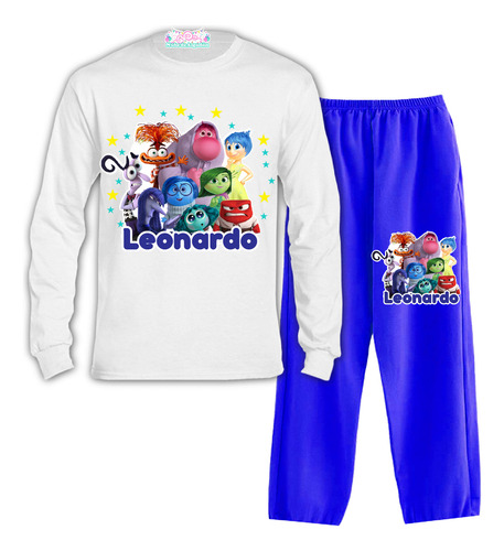 Pijama Largo Paw Patrol Niños Personalizado Algodón 2