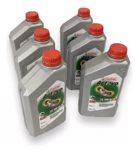 Aceite Castrol 10w40 Actevo Part 1 Unidad Semi-sintético