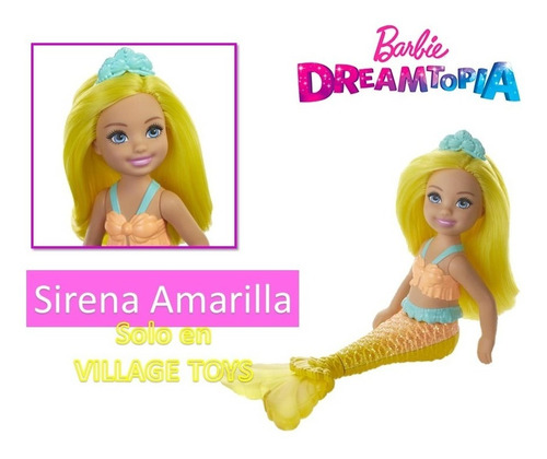 Barbie Chelsea Sirenas Amigas Arcoiris Dreamtopia A Elegir