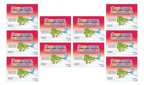 Pack 10 Piezas Vamos A Pensar Comunicar Y Conocer 2 Trillas