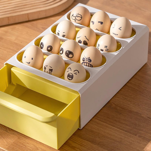 Caja De Almacenamiento N Eggs Para Uso Doméstico, Cocina Y F