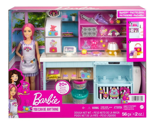 Muñeca Barbie Careers Set De Repostería Para Decorar