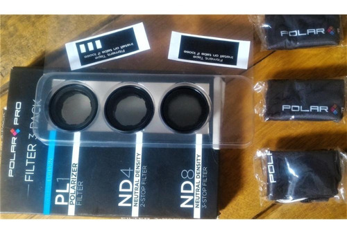 Kit Filtros Para Gopro 3+ E 4+ Originais Polarpro