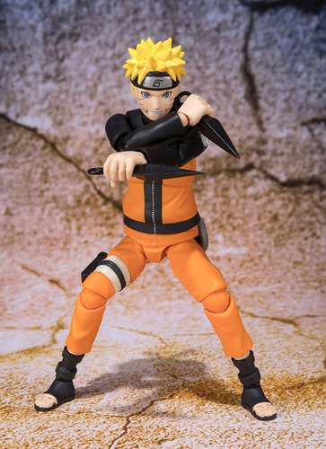Boneco de ação Bandai Best Select Sh Figuarts de Naruto Uzumaki