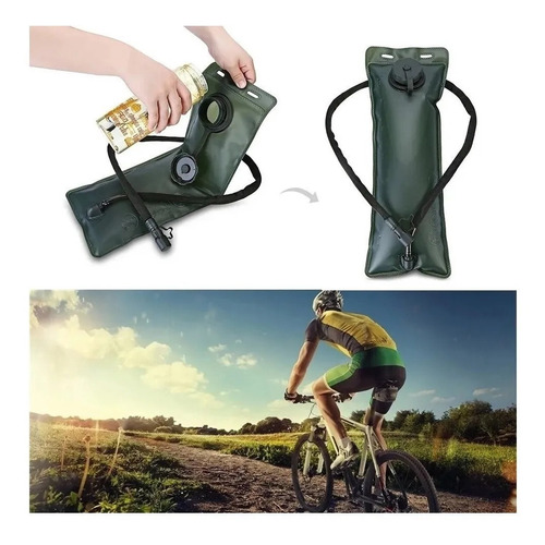 Imagen 8 de 8 de Bolsa Hidratación Para Camelback 2,5 Lts Trekking Bicicleta