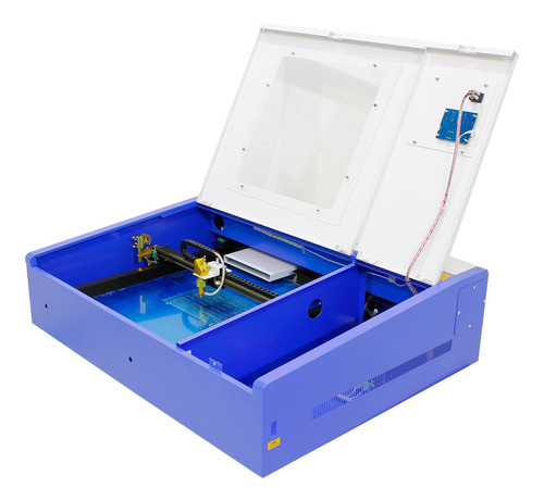 Máquina Cnc Router Laser Corte E Gravação 30x20cm 40w
