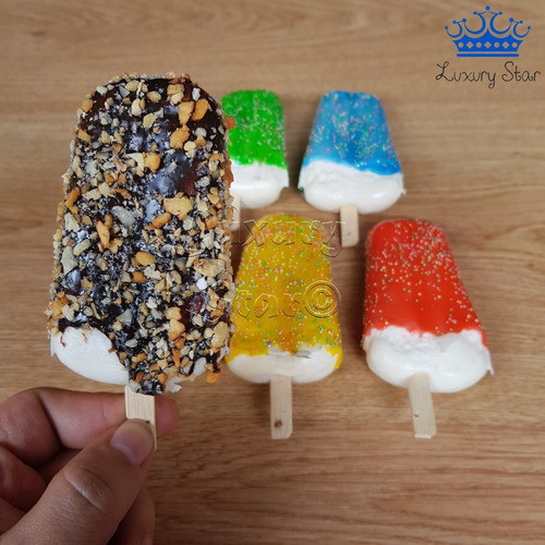 Helado Paleta Squishy Juguete Anti Estrés Espichable Olores