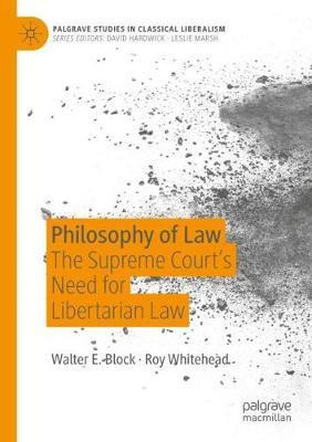 Libro Philosophy Of Law : The Supreme Court's Need For Li...