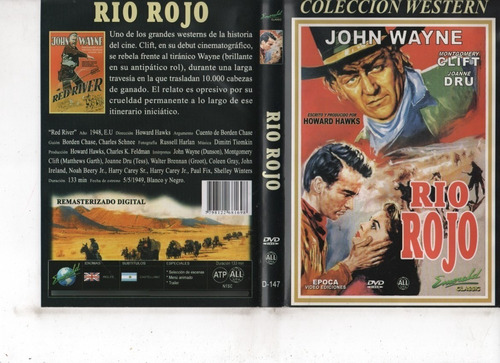 Río Rojo (1948) - Dvd Original - Mcbmi