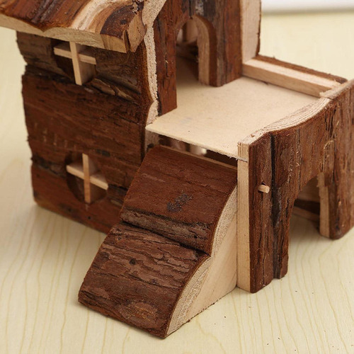 Casa De Madera Para Hámster, Casa De Madera Para Animales