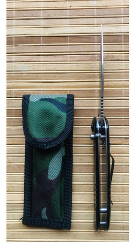 Canivete Automático Esportivo Caça Pesca Camping De Bolso
