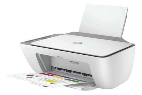 Imagen 3 de 5 de Impresora a color multifunción HP Deskjet Ink Advantage 2775 con wifi blanca 100V/240V