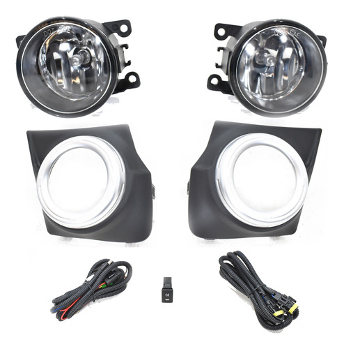 Kit Faros De Niebla L200 2016 2017 2018 C/cables Y Focos