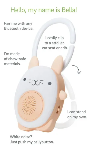 Wavhello Soundbub, Máquina De Ruido Blanco Y Bluetooth Ab