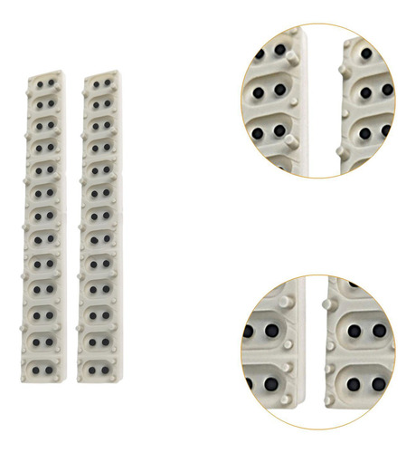 Botones De Almohadillas De Silicona, Pieza De Estilo B