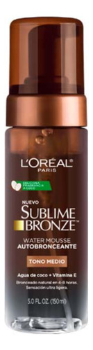 Autobronceante L'oreal Sublime Bronze Tono Medio 200ml