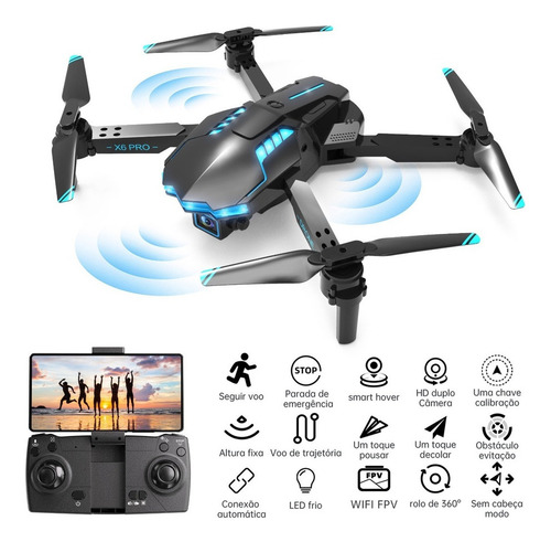 Cámara Profesional Mini Drone 4k