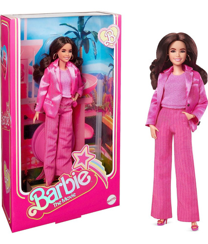 Barbie The Movie Muñeca Barbie Gloria Traje Rosa 2023