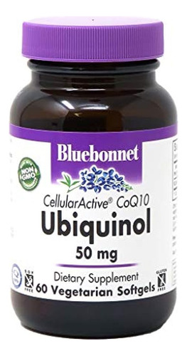 Bluebonnet Nutrition Cellular Active Coq10 Ubiquinol 50 Mg V