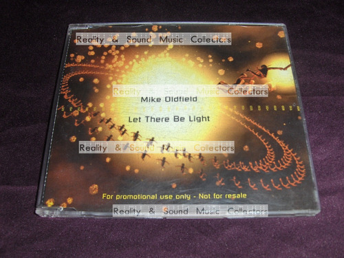 Mike Oldfield Let There Be Light Cd Single Promo Uk
