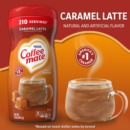 Nestlé Coffeemate Caramel Latte Coffee Creamer, 15 Oz